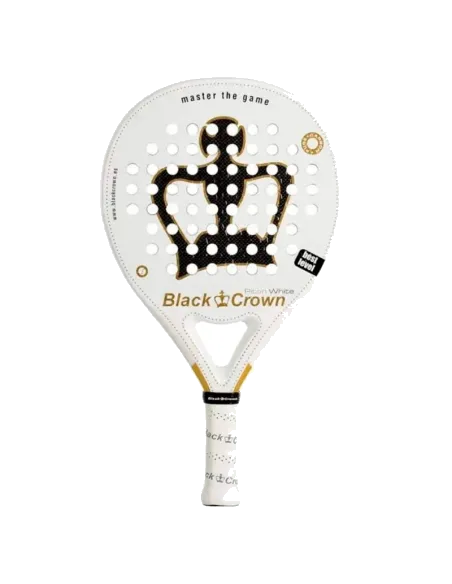 Black Crown Piton White padelracket
